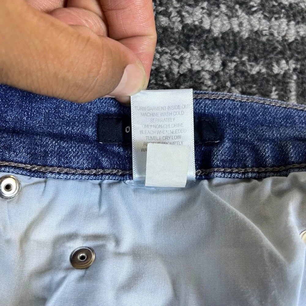 Flag & Anthem Jeans Mens 38x30 Oakland Slim Blue Medium Wash Stretch FA20DN434E